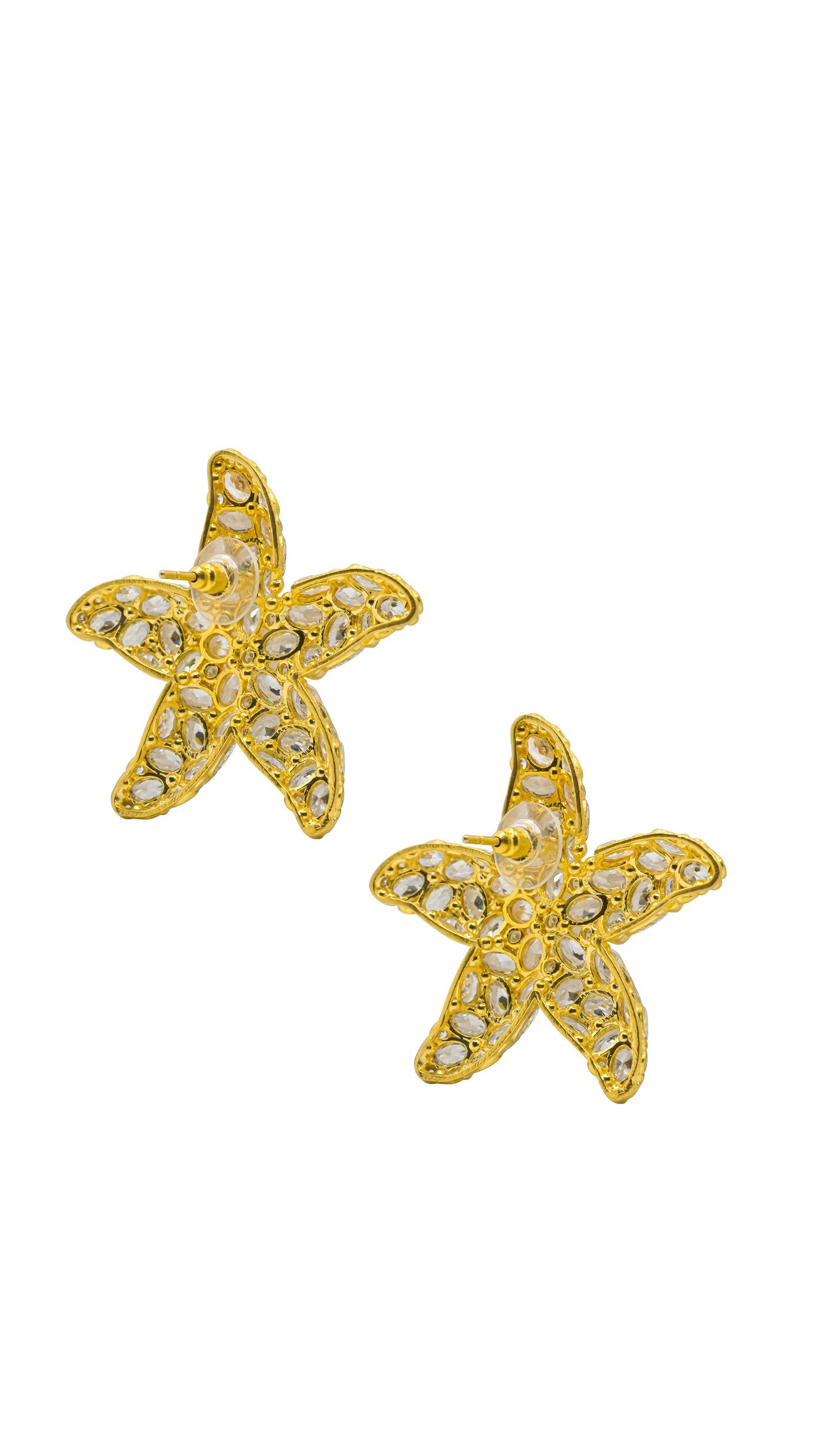 SEA STAR - WHITE STAR OHRRINGE